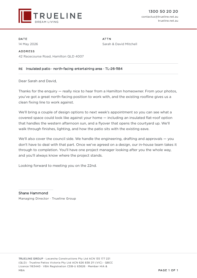 A4 Letterhead — Print Master